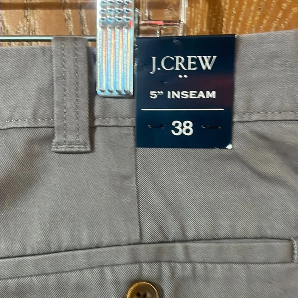 J. Crew Men's Gray Flat Front Shorts